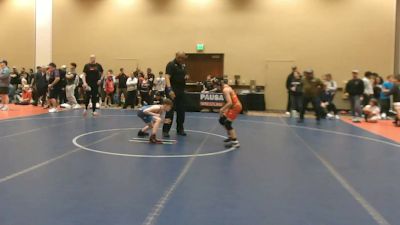 75 lbs 3rd Place Match - Marco Hernandez, Steller Trained vs Camden Beach, Bishop McCort