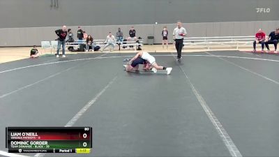 80 lbs Round 1 (6 Team) - Dominic Gorder, Team Donahoe - Black vs Liam O`Neill, Virginia Patriots