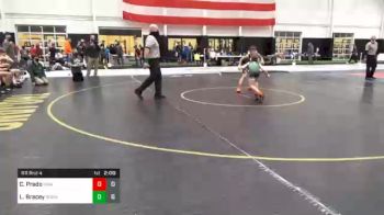 95 lbs Prelims - Cash Prado, Hiram Wrestling Black vs Luke Bracey, Roswell Wrestling Club