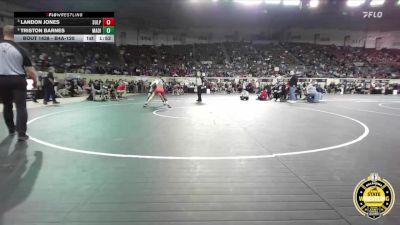 B4A-120 lbs Cons. Semi - Triston Barnes, Madill vs Landon Jones, Sulphur