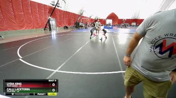 190 lbs Round 3 (6 Team) - Lydia King, Team Green vs Calli Lacktorin, Team Red