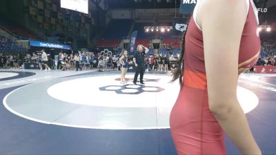 130 lbs Champ. Rd Of 128 - Talah Hamed, IL vs Caoimhe Doyle, ND