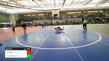 120 lbs Round Of 16 - Alex Blaha, Ridgefield vs Onil Carrion, Maloney