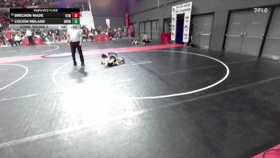 66 lbs Cons. Round 3 - Brecken Wade, Pardeeville Boys Club Youth Wrestling vs Colton Reiland, Appleton North Youth Wrestling