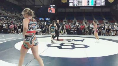 125 lbs Champ. Rd Of 16 - Zoe Gabel, Colorado vs Winter West, Washington