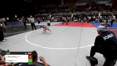 62 lbs Quarterfinal - Jonathan Sarmiento Jr, Ridge WC vs Easton Lopez, Slvwc