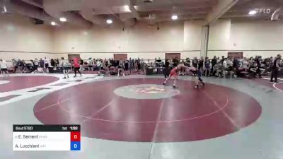 60 kg Cons 32 #2 - Eren Sement, Pennsylvania vs Anthony Lucchiani, Integrity Wrestling Club