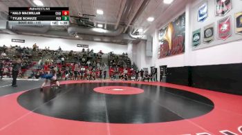 115 lbs 3rd Place Match - Tylee Schultz, Pine Creek vs Halo MacMillan, Columbine