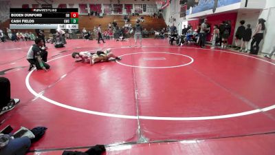 125-133 lbs Round 3 - Boden Dunford, 951 Wc vs Cash Fields, Granite Wrestling Club