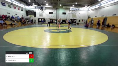 184D lbs Rr Rnd 2 - Cael Black, Lock Haven vs Noah Gnibus, Pitt-Johnstown