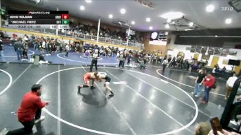 165 lbs Champ. Round 2 - Michael Fritz, Orting vs John Holman, Sandpoint