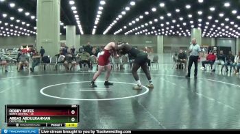 285 lbs 2nd Wrestleback (16 Team) - Abbas Abdulrahman, Castleton vs Robby Bates, North Central