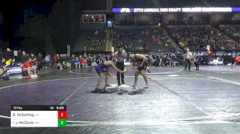 157 lbs Consolation - Derek Holschlag, Northern Iowa vs Josh McClure, North Carolina