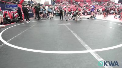 95 lbs Rr Rnd 1 - Braxton Baker, Ponca City vs Isaac Schmidt, Kansas Mayhem