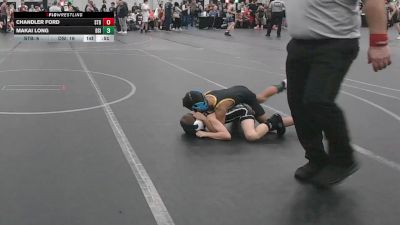 56 lbs Finals (2 Team) - Makai Long, Diamond State Inferno vs Chandler Ford, Steller Trained Black