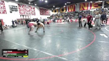 285 lbs Champ. Round 1 - Matthew Olivarez, La Mirada vs Aidan Tovar, Downey