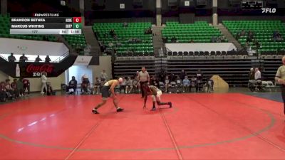 177 lbs Semifinals (8 Team) - Brandon Bethea, Huntsville vs Marcus Whiting, Enterprise HS