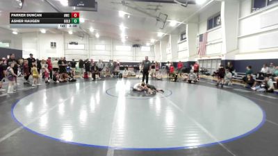 54 lbs Round Robin 4 - Parker Duncan, AWC Baby Faced Assassins - YTH vs Asher Haugen, Gold Standard - YTH