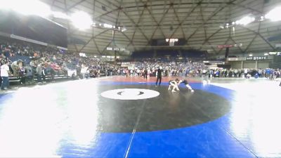 78 lbs Cons. Round 3 - Josiah Clemans, Federal Way Spartans Wrestling vs Wyatt Watkins, Gig Harbor Grizzlies Wrestling Club