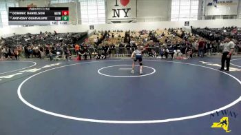 116 lbs Champ. Round 3 - Anthony Guadalupe, Long Beach Gladiators Wrestling vs Dominic Danielson, Maple Grove Youth Wrestling