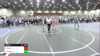 101 lbs Rr Rnd 1 - Angelene Garcia, South Reno WC vs Irina Paloney, Raider WC