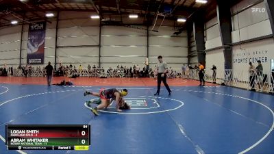 84 lbs Rd# 8- 12:30pm Saturday Final Pool - Abram Whitaker, NCWAY National Team vs Logan Smith, Maryland GOLD