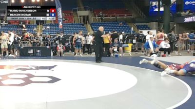 190 lbs Champ. Rd Of 32 - Mario Hutcherson, Pennsylvania vs Deacon Moran, Missouri