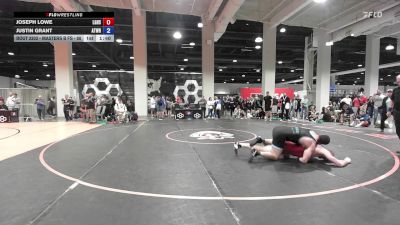 Masters B FS - 88 lbs Cons. Round 4 - Joseph Lowe, Lake Gibson High School Wrestling vs Justin Grant, Athlos Wrestling