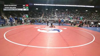 4A-150 lbs Cons. Round 2 - Wyatt Sellnow, Cheyenne East vs Trace Blajszczak, Natrona County
