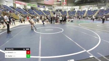 46 lbs Round Of 16 - Sawyer Uhland, Eads Junior Olympic vs Maverick Hader, Ruis Wr Acd