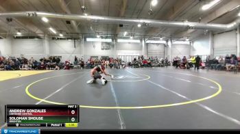 126 lbs Champ. Round 3 - Andrew Gonzales, Cheyenne Central vs Soloman Smouse, Brighton