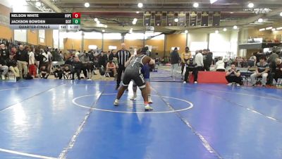 215 lbs Quarterfinal - Nelson White, Hope vs Jackson Bowden, Scituate