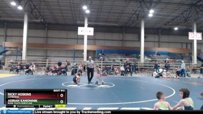 54 lbs Quarterfinal - Ricky Hoskins, Cambridge vs Adrian Kanownik, Boise Youth Wrestling