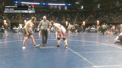 212 lbs Round Of 32 - Camryn White, Juniata Valley vs Ezra Guth, Baldwin