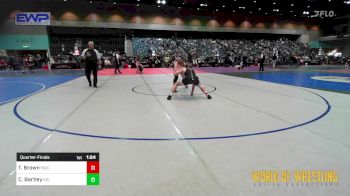 138 lbs Quarterfinal - Teague Brown, Syracuse Wrestling Club (Utah) vs Curtis Bartley, Institute Of Combat