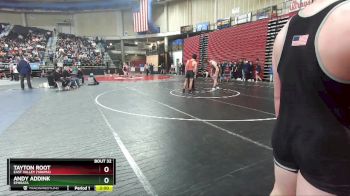 2A 175 lbs Champ. Round 1 - Andy Addink, Ephrata vs Tayton Root, East Valley (Yakima)