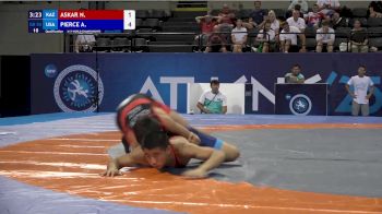 55 kg Qualif. - Nurali Askar, Kazakhstan vs Alexander Pierce, United States