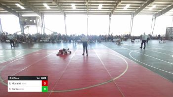 62 lbs 3rd Place - Stetson Morales, BlackCat WC vs Cree Garza, Spokane Wrestling