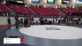 130 lbs Quarters - Samantha Sachs, Glendora High School Wrestling vs Brooklyn Perez, Thorobred Wrestling Club