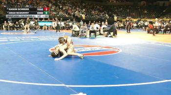 126 Class 4 lbs Semifinal - Aidan McMurtry, Hickman vs Kaison Schreier, Fort Osage