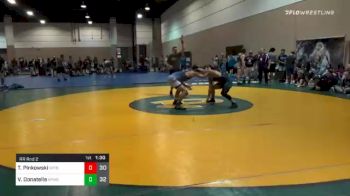 160 lbs Prelims - Tyler Pinkowski, Spartan Black vs Vincent Donatelle, North Port Wrestling Club