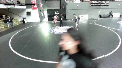 All Cadet Boys Freestyle Lower - 120 lbs Champ. Round 2 - Reshad Ahmad Ahmadi vs Anthony Martinez, Poway Wrestling