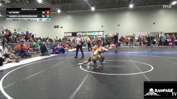138 lbs Cons. Semi - Aj Ward, Bobcat WC vs Kaden Schwendemann, Trailblazer