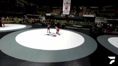 56 lbs Cons. Round 3 - Maverick Paminto, Spring Hills Wrestling vs Andrew Cordova, Crusader Wrestling