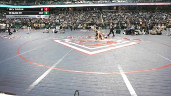 8A 150 lbs Quarterfinal - JT Sarchet, Green Hope vs Jack Gibson, Northwest Guilford High School
