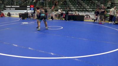 138 lbs Cons. Sub-semis - Corky Boucher, Ubasa Trained vs Carl Shew, Caveman Wrestling
