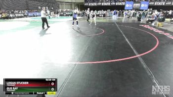 1B/2B 138 Semifinal - Logan Stucker, Tonasket vs Gus Ray, Tonasket