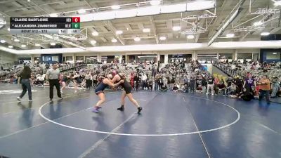 170 lbs Cons. Semi - Alexandra Zimmerer, Regis Jesuit vs Claire Bartlome, Herriman