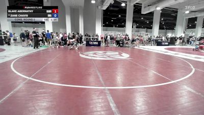 65 lbs Cons. Round 5 - Blake Abernathy, Nakamura Wrestling vs Zane Chavis, Roundtree Wrestling Academy