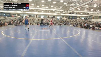 157 lbs Champ. Rd Of 32 - Griffin Krzesinski vs Alex Williams, Champions Wrestling Club